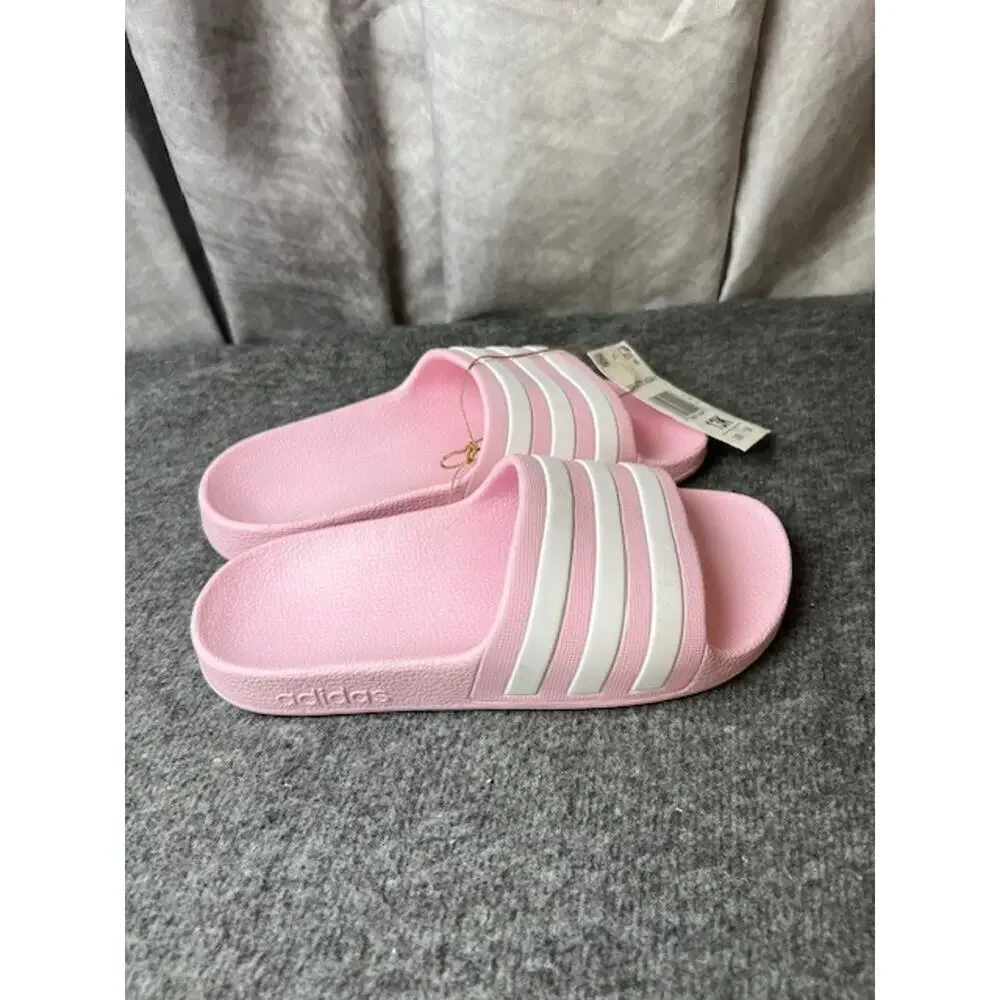 Adidas Adilette Aqua K Almost Pink Color Sandals Toddler Size 13K FY8072 NEW